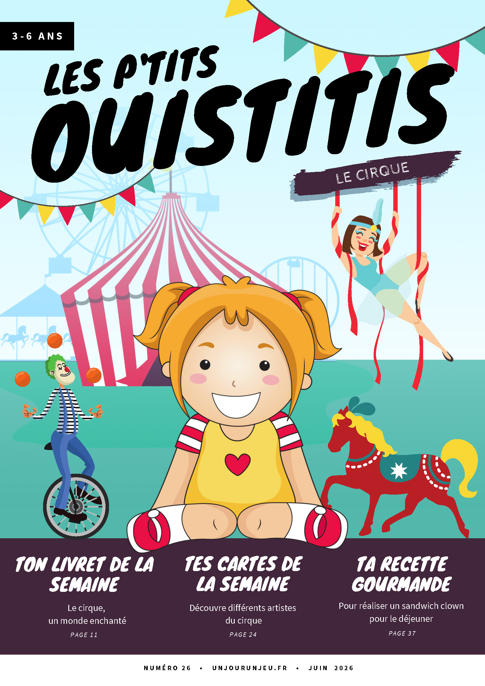 Les P’tits Ouistitis entrent dans la magie du cirque