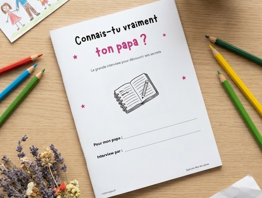 Interview de papa : le cadeau fête des pères qui fait fondre