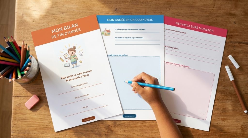 Bilan fin d'année scolaire