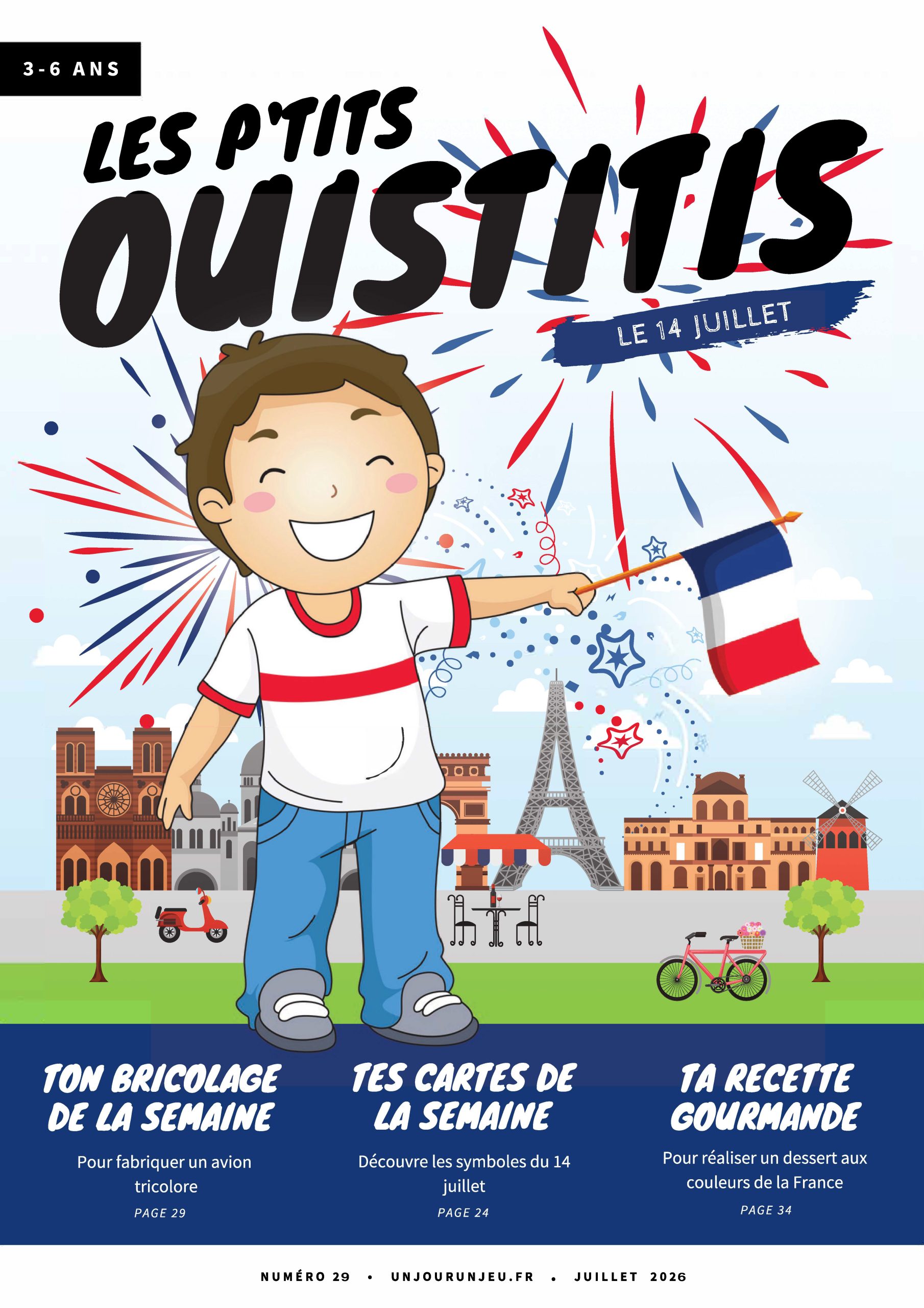Les P’tits Ouistitis fêtent le 14 juillet !