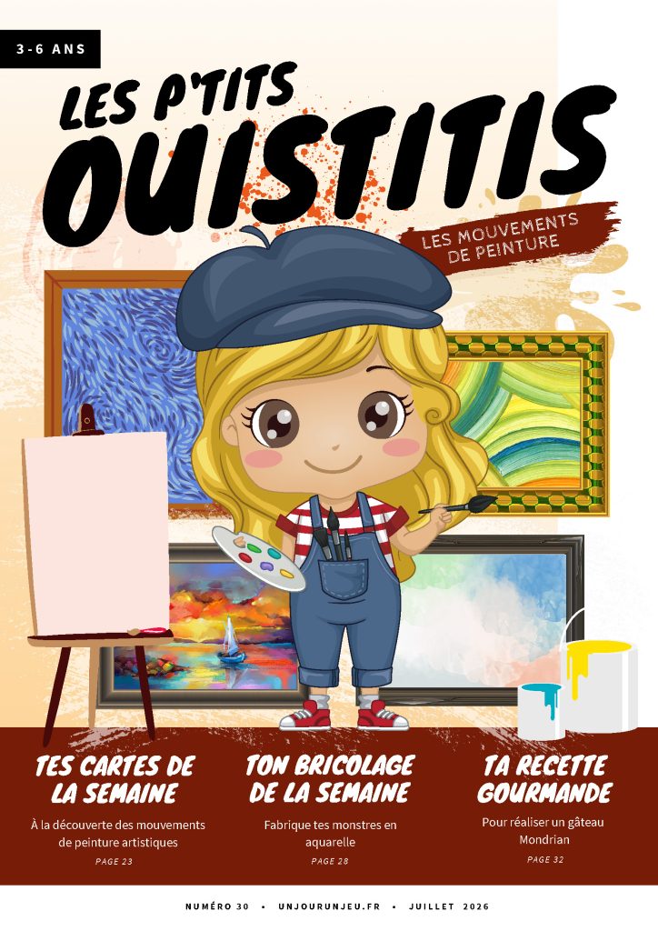 Les P'tits Ouistitis et les mouvements en peinture