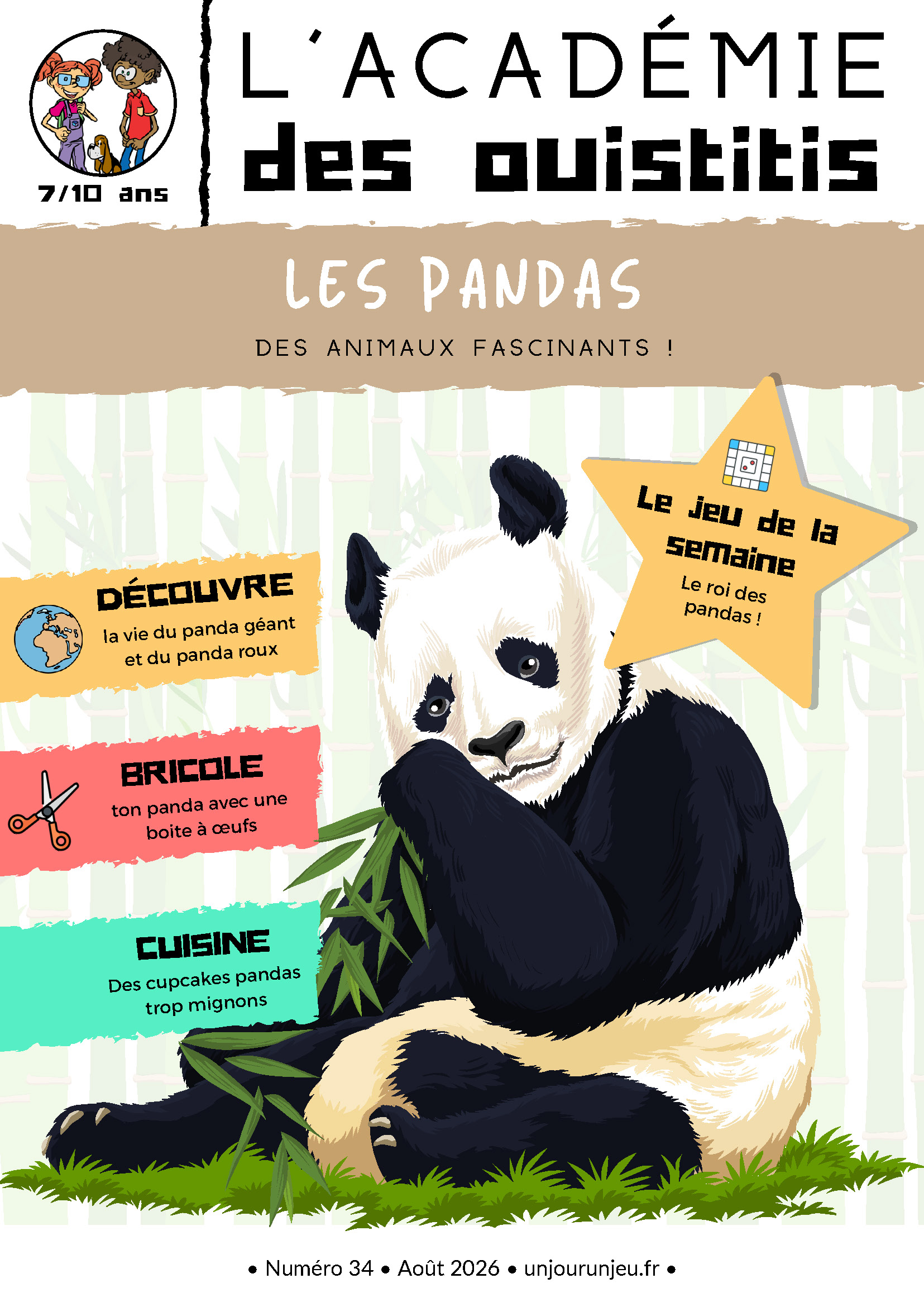 L’Académie des Ouistitis à la rencontre des pandas