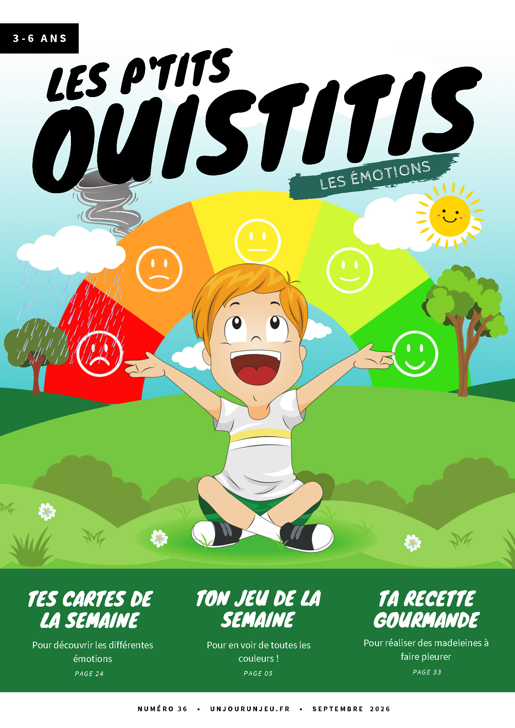 Joie, colère, peur… Les P'tits Ouistitis découvrent les émotions
