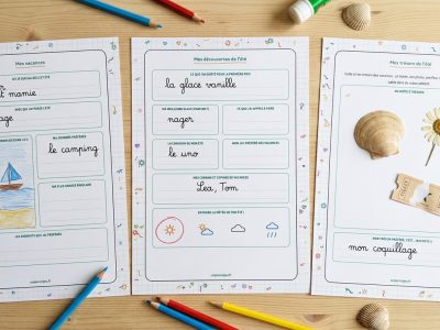 Mes souvenirs de l'été : carnet à remplir