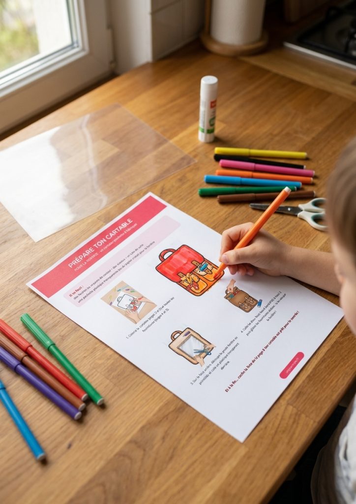 cartable rentrée