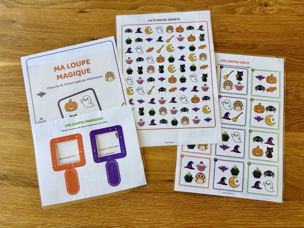Loupe Magique - Cherche & Trouve Halloween