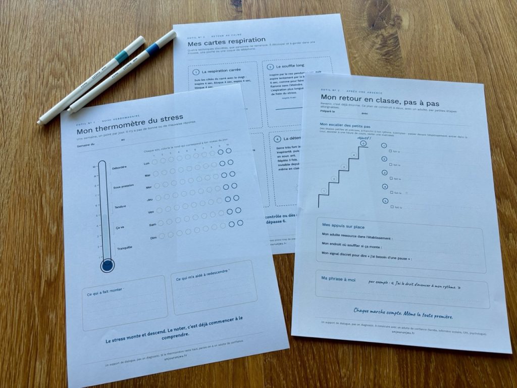 Pack Ados : stress et phobie scolaire