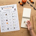 Inventé une histoire au dé - version Halloween