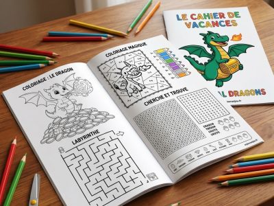 Cahier d'activités sur les dragons
