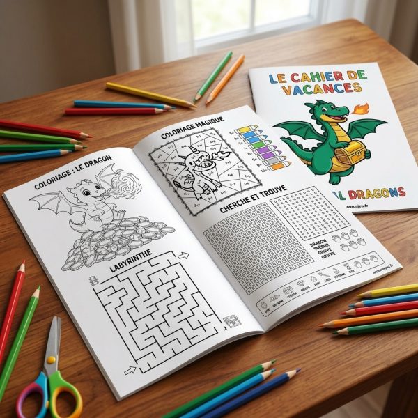Cahier d'activités sur les dragons