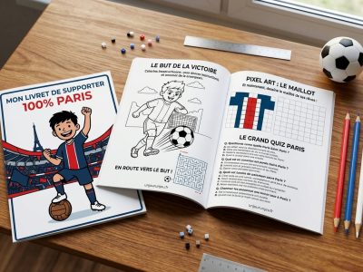 Cahier d'activités pour fans du PSG