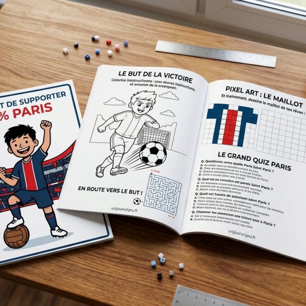 Cahier d'activités pour fans du PSG