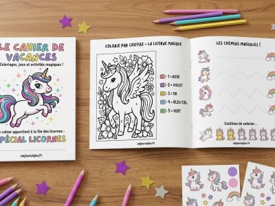 Cahier Activités Licornes
