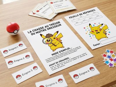 Chasse au Trésor Pokemon
