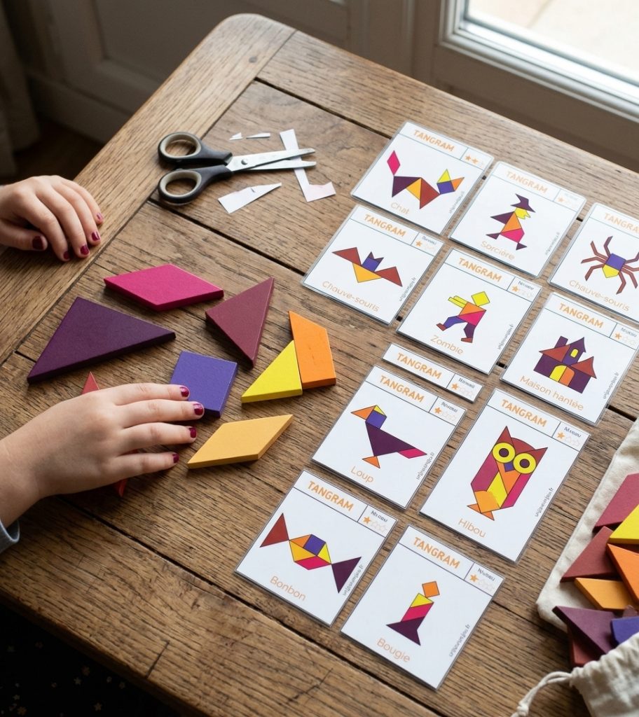 Tangram Halloween