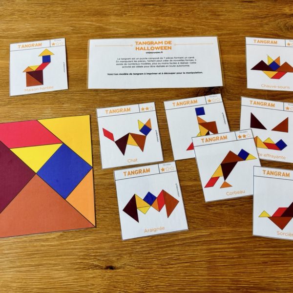 Tangram Halloween Unjourunjeu