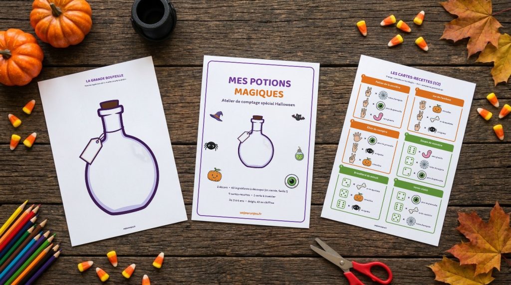 Mes potions magiques d&rsquo;Halloween
