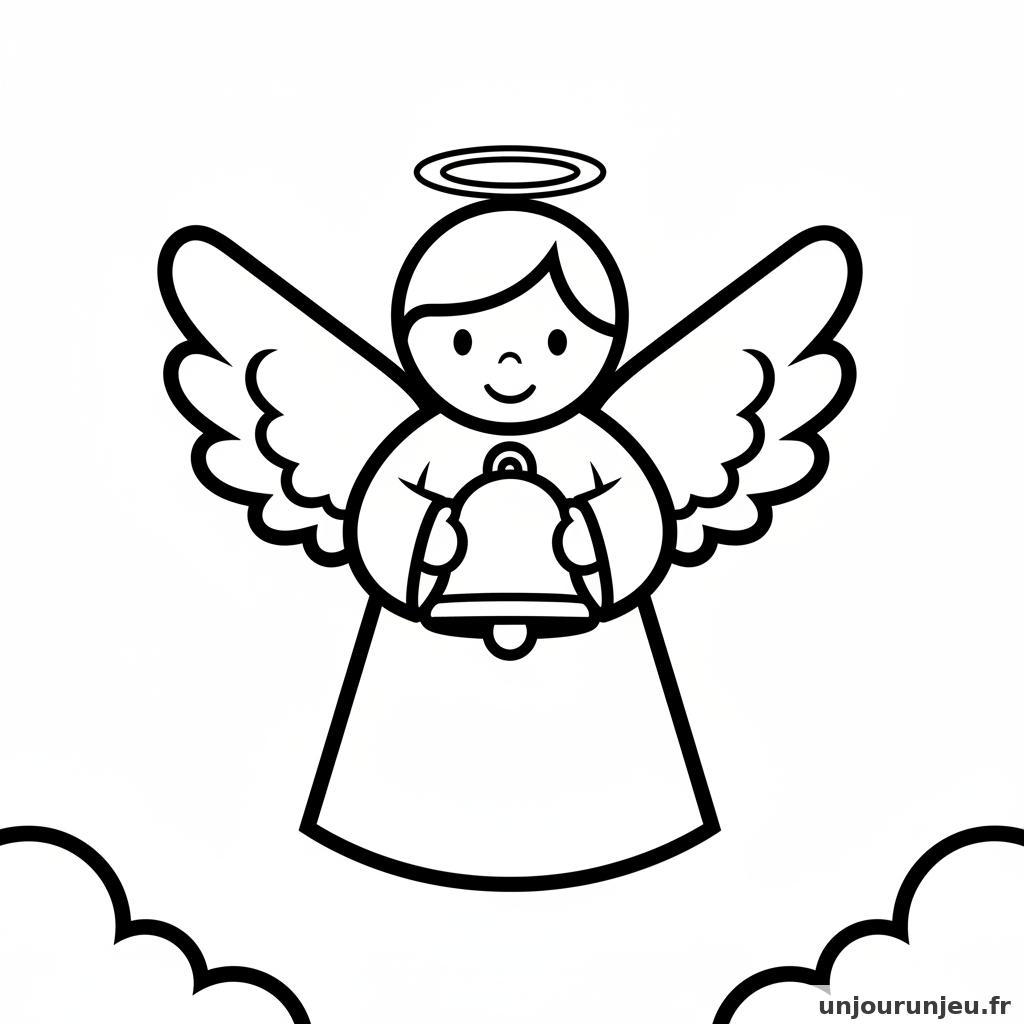 Coloriage Ange Ange Clochette 18