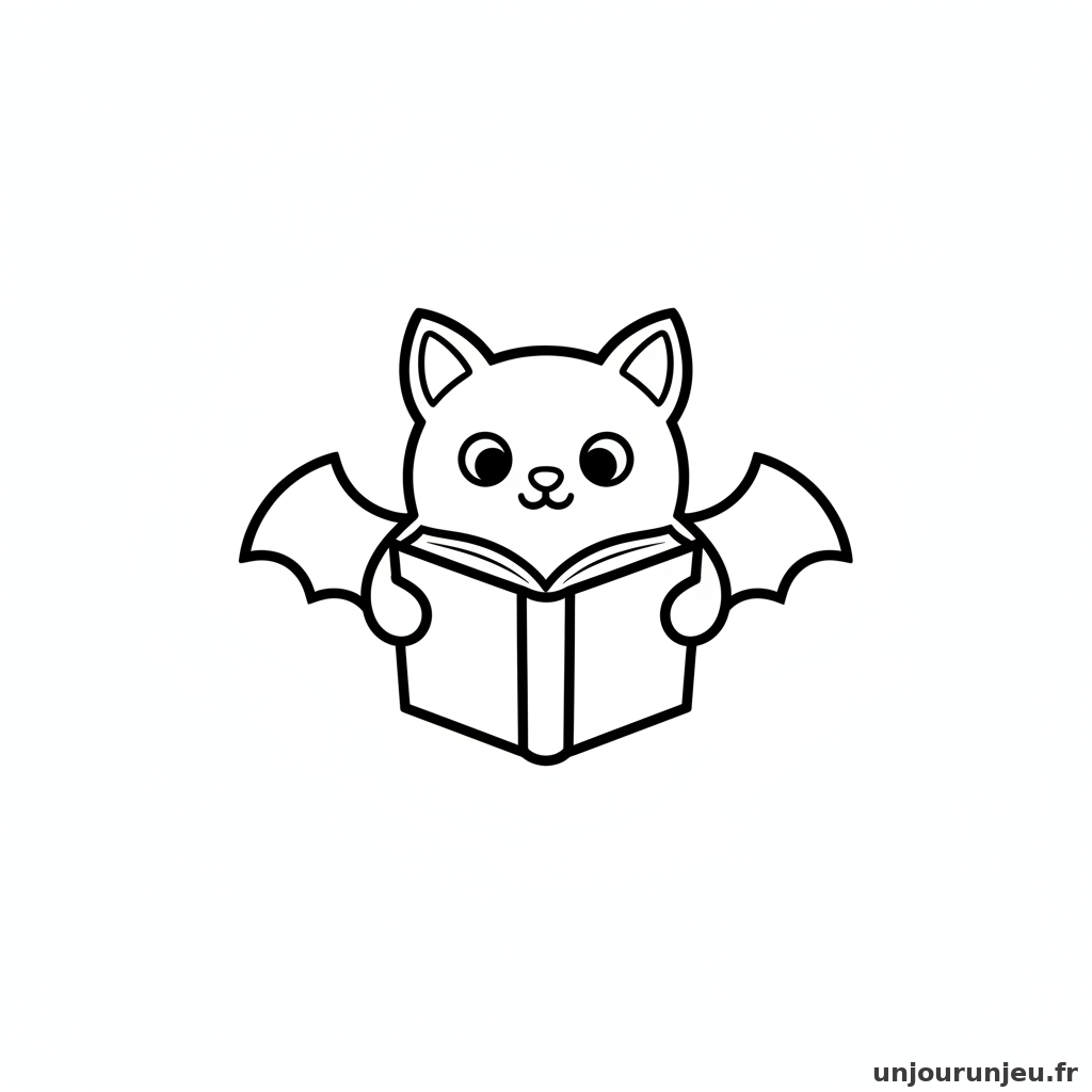 Coloriage Chauve Souris Chauve Souris Livre 19