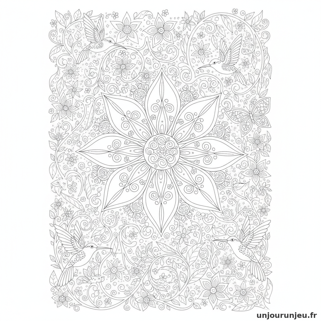 Coloriage Etoile Etoile Berger 13