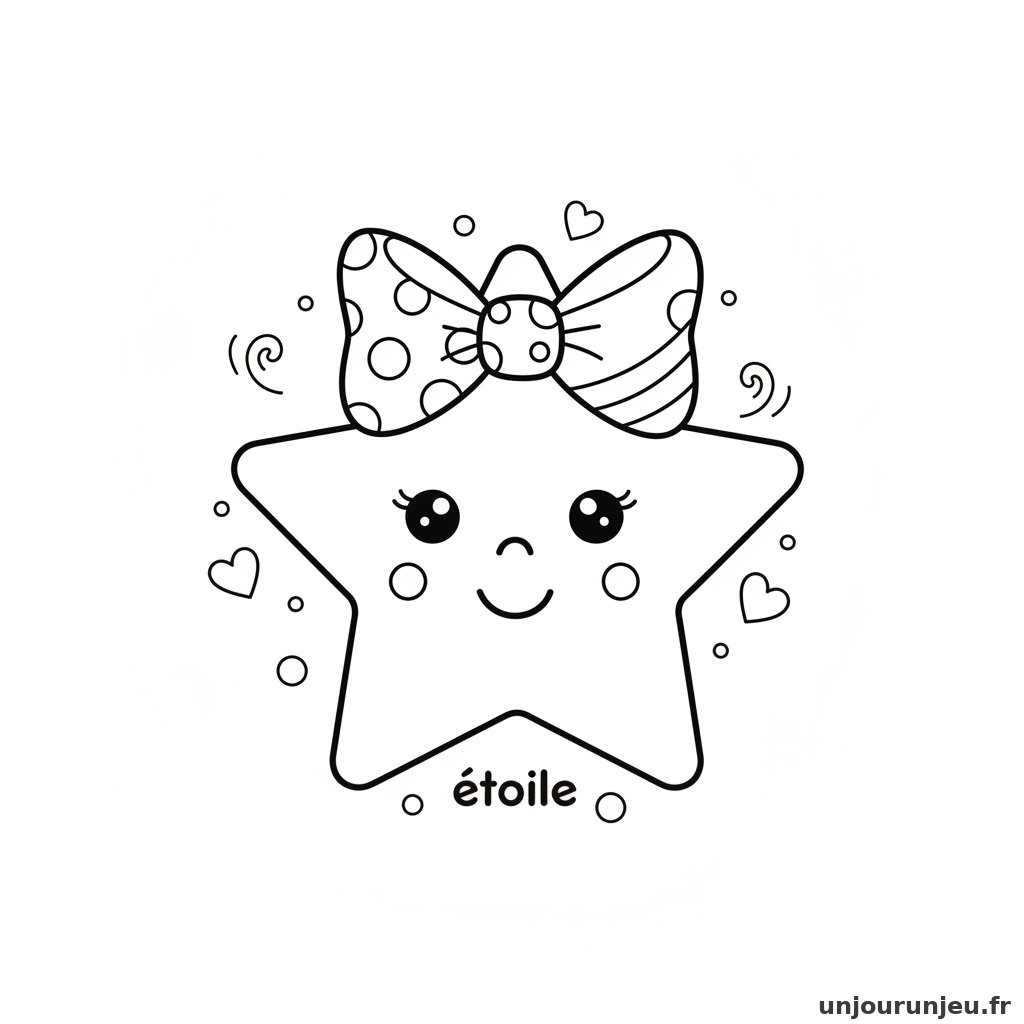 Coloriage Etoile Etoile Noeud 06