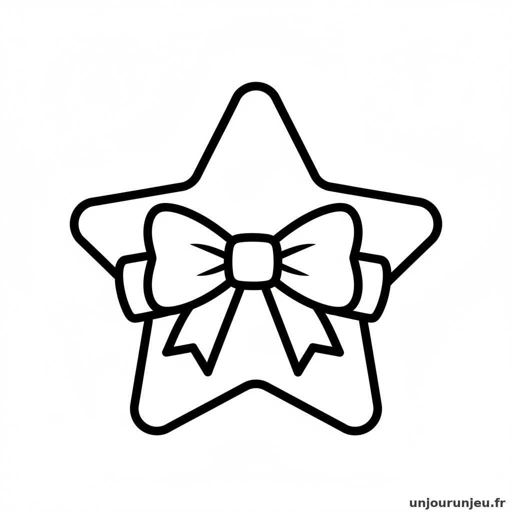 Coloriage Etoile Etoile Noeud 06