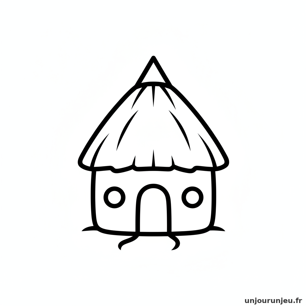 Coloriage Maison Hantee Village Hante 20